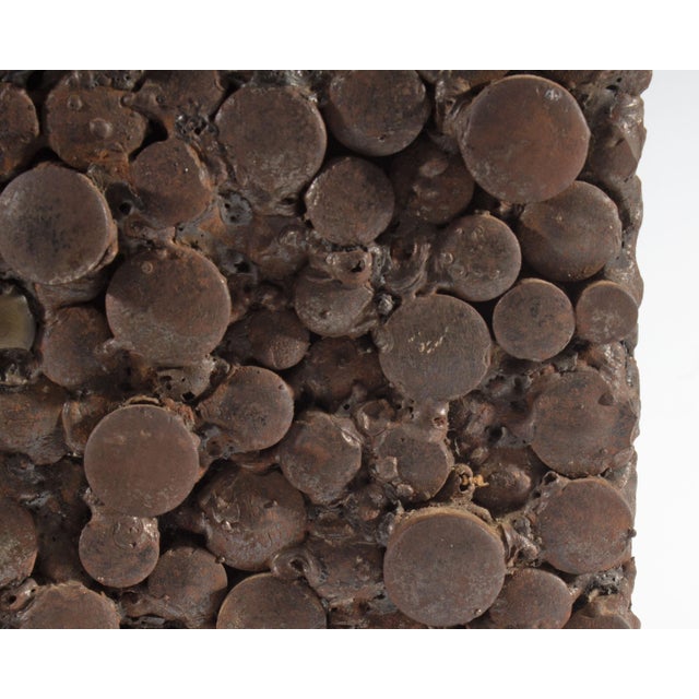 Metal 1969 Abstract Metal Sculpture by Harry Hilson For Sale - Image 7 of 10