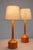 Scandinavian Oak Table Lamps from Elpe, Set of 2 For Sale - Image 6 of 15