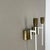 Brass Tube Theatre Wall Light Sconces in the style of Stilnovo, Italy, 1950, Set of 2 For Sale - Image 12 of 16