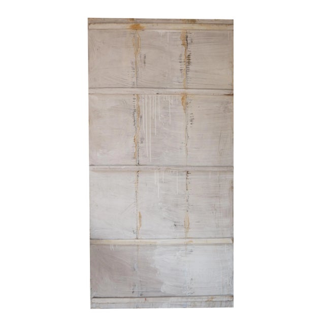 Vintage Reclaimed Wood Ganesha Wall Panel – Hand-Carved Hindu Art Sculpture 84x41 For Sale In Orlando - Image 6 of 8