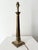 1940s Patinated Brass Column Lamp, Britain, 1940s For Sale - Image 5 of 8