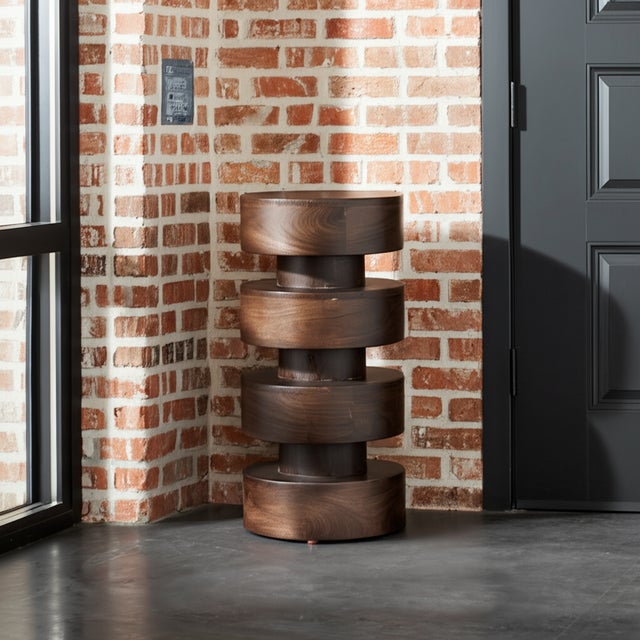 Forge Tier Accent Table Large For Sale - Image 11 of 11