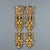 Carved and Gilded Wooden Pilasters, Set of 2 For Sale - Image 12 of 12