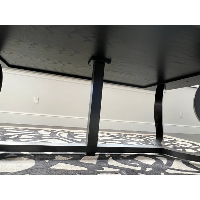 Christian Liaigre Christian Liaigre “Misaine” Dining Table in Solid Oak For Sale - Image 4 of 9