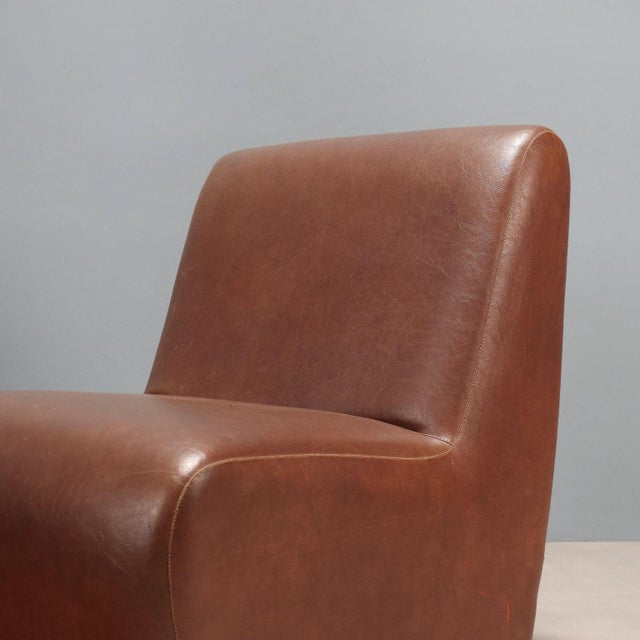 Vintage Modular Armchairs in Leatherette, Italy, 1970s, Set of 4 For Sale - Image 5 of 11