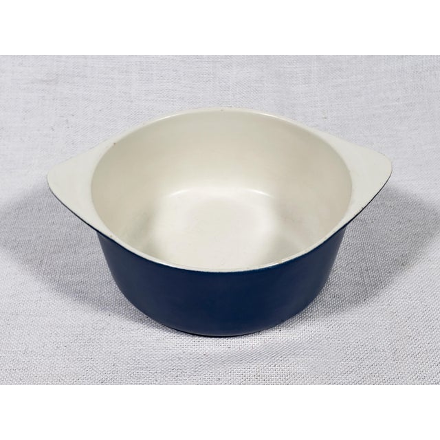 Ceramic Vintage Original Mid-Century Modern Jie Gantofta Swedish Sauce Pan W/Anita Nylund Fish Pattern Lid For Sale - Image 7 of 10
