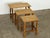 Scandinavian Modern Oak Nesting Tables from Henning Kjærnulf, Denmark, 1960s For Sale - Image 4 of 12