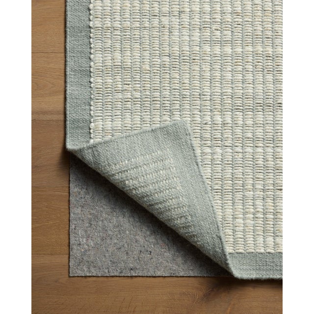 Amber Lewis x Loloi Lilah Ivory / Sky 3'-6" x 5'-6" Accent Rug For Sale In Dallas - Image 6 of 7