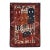 Tribal Mid-20th Century Handmade Persian Bakhtiari Pictorial Accent Rug For Sale