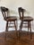 Ethan Allen Vintage Ethan Allen Old Tavern Swivel Bar Stools, Model 12-9505 – Pair For Sale - Image 4 of 12