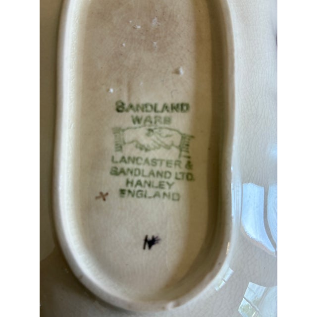 Vintage Sandland Ware "The Jolly Drover" English Pub Scene Soap Dish For Sale - Image 12 of 13