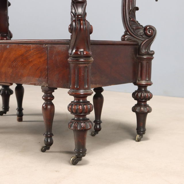 Louis Philippe Mahogany Dressing Table For Sale - Image 9 of 12