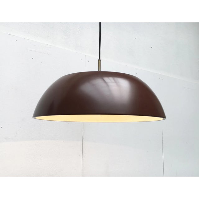 1970s Vintage Danish Frederiksdal Pendant by Poul Lund-Jensen Holmegaard For Sale - Image 5 of 18