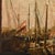 1920s Pierre Verbeke, Marine Painting with Boats, 1920s, Oil on Canvas, Framed For Sale - Image 5 of 11