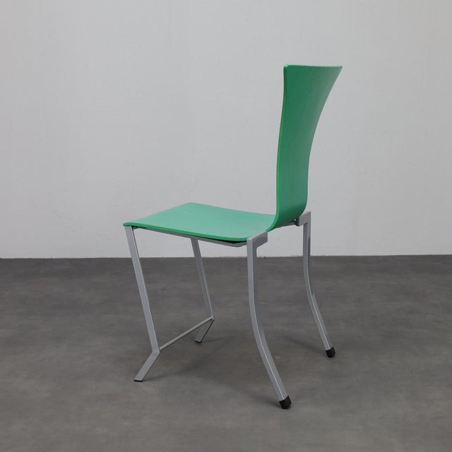 Postmodern Dining Chairs by Karl Friedrich Förster for KFF, 1990s, Set of 4 For Sale - Image 6 of 9