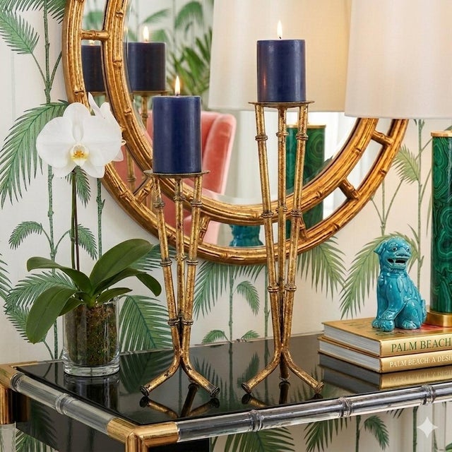 Tall Candle Holder is 5”x5”x18” Tall Small Candle Holder is 5”x5”x14” Tall If you have been looking at your fireplace...