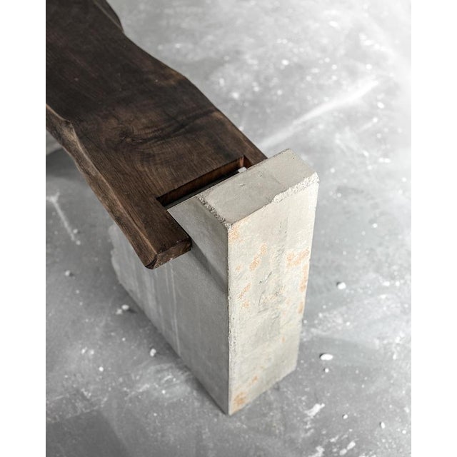 Wood Fragment Bench by Case Studios For Sale - Image 7 of 10