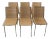 Biagio Cisotti, Sandra Laube for Plank Millefoglie Chairs - Set of 6 For Sale
