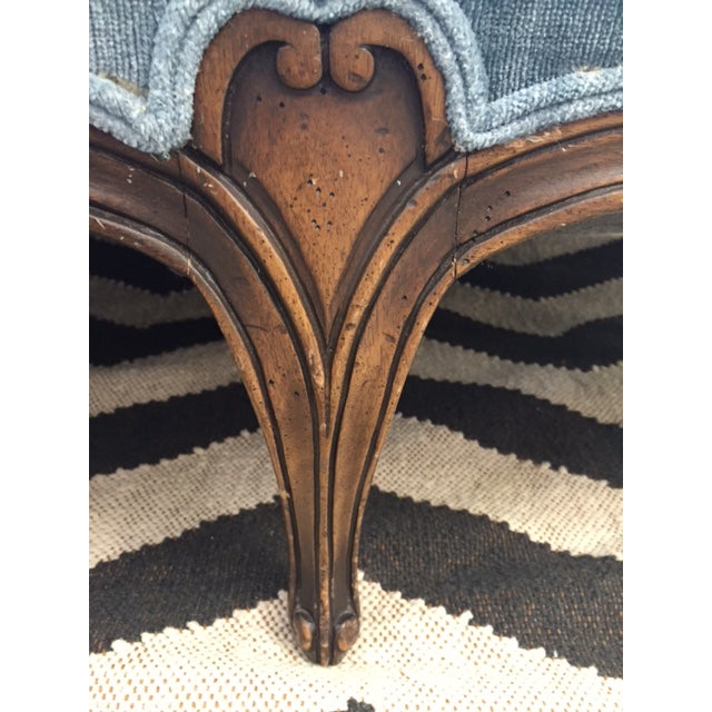 Vintage Tufted Velvet Sofa | Chairish