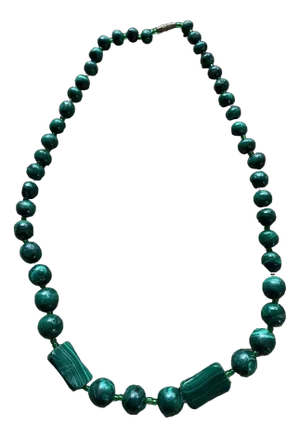 Necklace in Malachite, 1960s