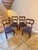Antique Victorian Balloon Back Dining Chairs, 1860, Set of 4 For Sale - Image 3 of 11