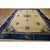 1920s Rectangle Beige Field Vase Medallion Antique Chinese Peking Knotted Rug For Sale - Image 4 of 5
