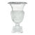 Godinger & Shannon Crystal “Athena” Large Crystal Flower Urn Statement Vase For Sale