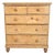 C. 1860s Antique English Scrubbed Pine Chest of Drawers For Sale