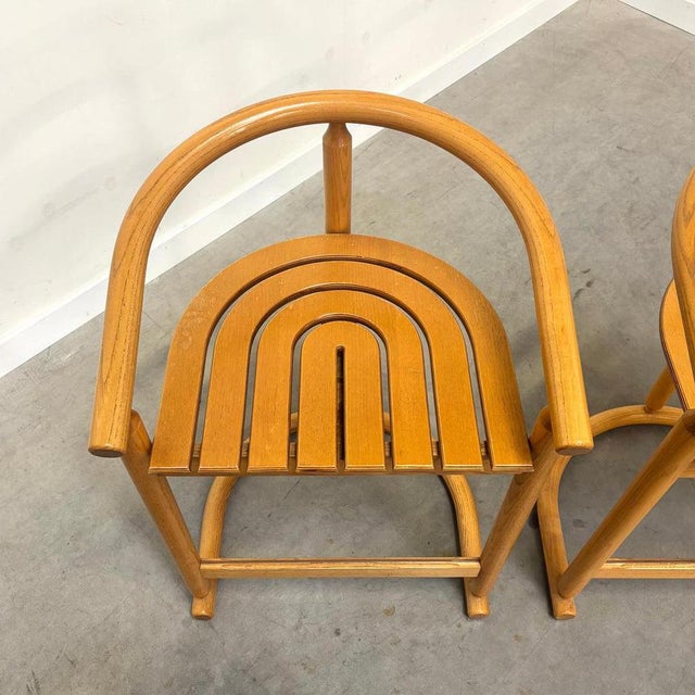 Vintage Bar Stools by Allmilmö, 1980s, Set of 4 For Sale - Image 10 of 15
