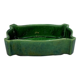 Vintage Green Upco Planter For Sale