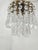 Vintage Brass Upside Down Layered Cake Chandelier For Sale In New York - Image 6 of 8
