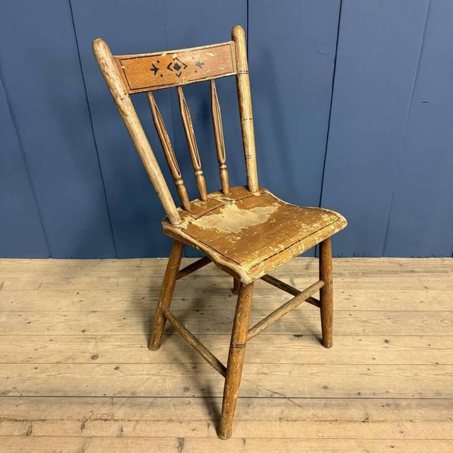 Dutch Painted Kitchen Chairs, Set of 4 For Sale - Image 14 of 18