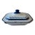 VIntage Swedish Klafrestrom Enamel Cast Iron Dish For Sale