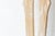 Signes White Sculpture in Natural Wood by Jean-Baptiste Van Den Heede For Sale - Image 4 of 8