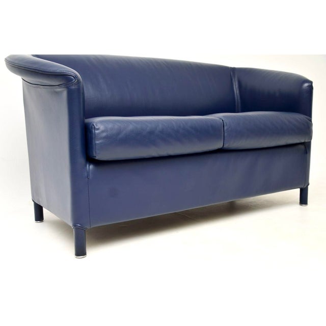 Vintage Two-Seater Sofa in Leather from Wittmann, 1980 For Sale - Image 11 of 12