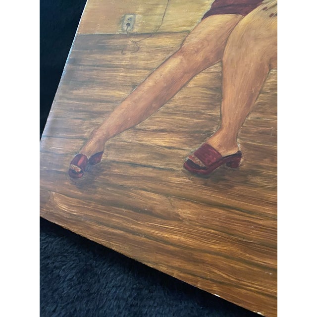 Contemporary Oil Painting of Woman Titled “Ayanna” by Chelsie Kirkey 2023 For Sale - Image 9 of 12