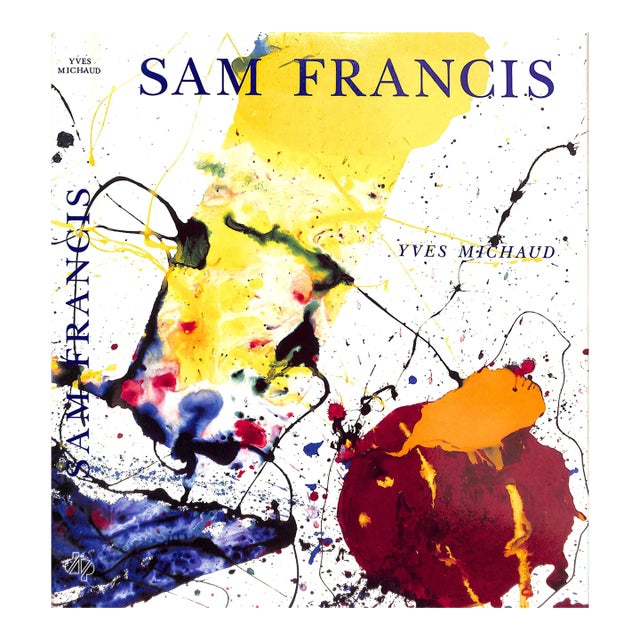 "Sam Francis" Book 1992 Michaud, Yves For Sale
