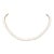 Classic Freshwater Pearl 18k Yellow Gold Sapphire and Diamond Necklace For Sale