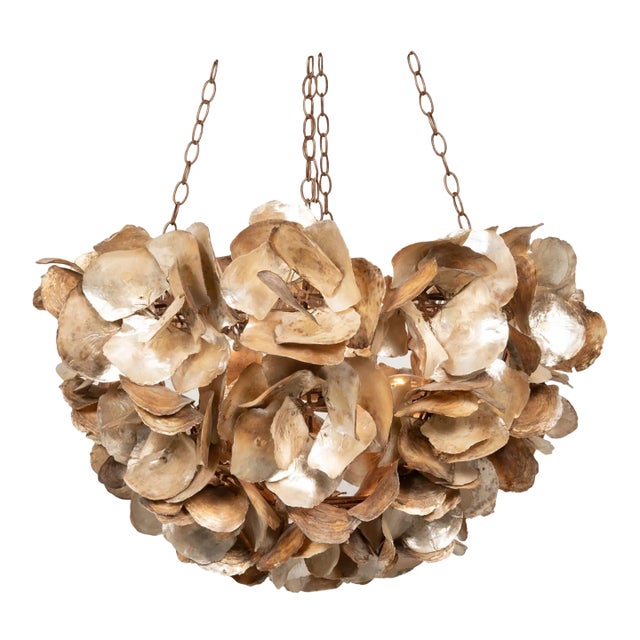 Shell Floret Chandelier For Sale