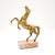 Italian Artist, Horse Sculpture, 1970, Bronze on Marble Pedestal For Sale - Image 4 of 10