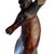 Vintage Hand-Carved Wood Gazelle Antelope Sculpture, 25” For Sale In Raleigh - Image 6 of 11