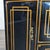 Wood Black Lacquer Chinoiserie Hollywood Regency Credenza With Gold Detailing For Sale - Image 7 of 7
