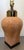 1980s Cottage Style Terracotta & Brass Table Lamp For Sale - Image 4 of 6
