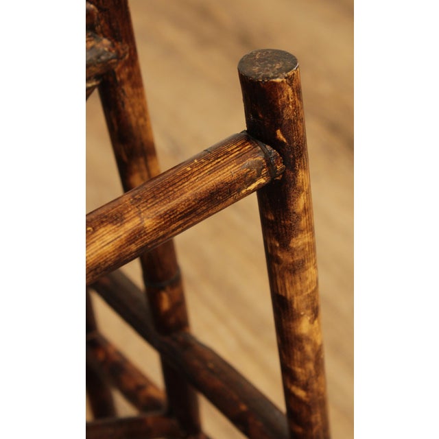 Vintage Bamboo Magazine Rack For Sale - Image 12 of 13