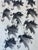 Expressive Vintage Ink Horse Painting by j.p. Gaston in Asian Brush Style on Rice Paper. For Sale - Image 4 of 10