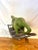 Antique Hand Carved Wooden Dinosaur - Folk Art Children's Rocker For Sale - Image 10 of 12