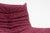 Togo Three-Seater Sofa in Burgundy Bouclet by Michel Ducaroy for Ligne Roset For Sale - Image 5 of 18
