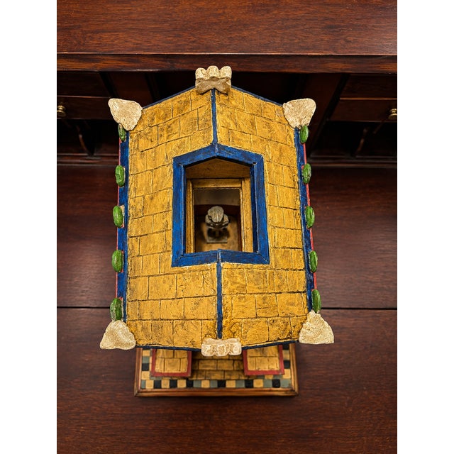 Grand Tour Neoclassical Architectural Model of Ptolemaic Egyptian Temple Dedicated to Horus For Sale - Image 9 of 17