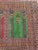 Pretty vintage Pakistani rug with a design of antique saf rugs and beautiful colours with red, green, blue, yellow, pink...
