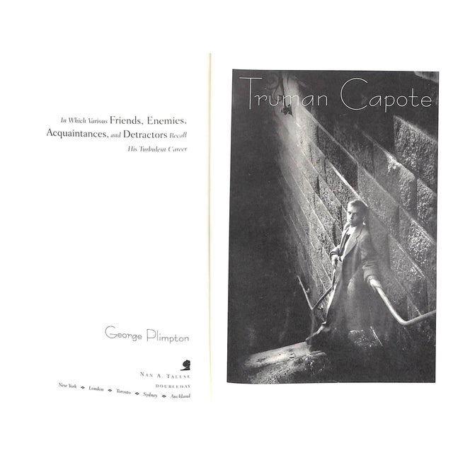 "Truman Capote: In Which Various Friends, Enemies, Acquaintances, and Detractors Recall His Turbulent Career" 1997 Plimpton, George For Sale - Image 10 of 11